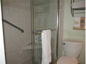 Master Bath Shower - Condo for sale at 1087 W Peppertree Dr #221d, Sarasota, FL 34242 - MLS Number is A4493593