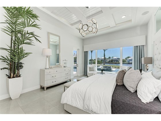 Master Bedroom has an amazing view! - Single Family Home for sale at 602 Regatta Way, Bradenton, FL 34208 - MLS Number is A4499642