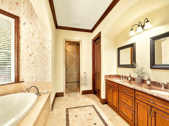 2nd Master Bathroom - Single Family Home for sale at 1486 Hillview Dr, Sarasota, FL 34239 - MLS Number is A4514185