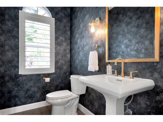 guest bathroom - Single Family Home for sale at 388 Bunker Hl, Osprey, FL 34229 - MLS Number is A4517543