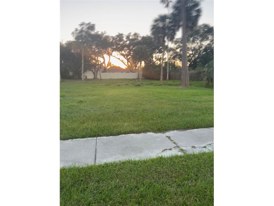 Sunset from the front of the lot facing West - Vacant Land for sale at 7332 & 7336 Phillips St, Sarasota, FL 34243 - MLS Number is A4521671